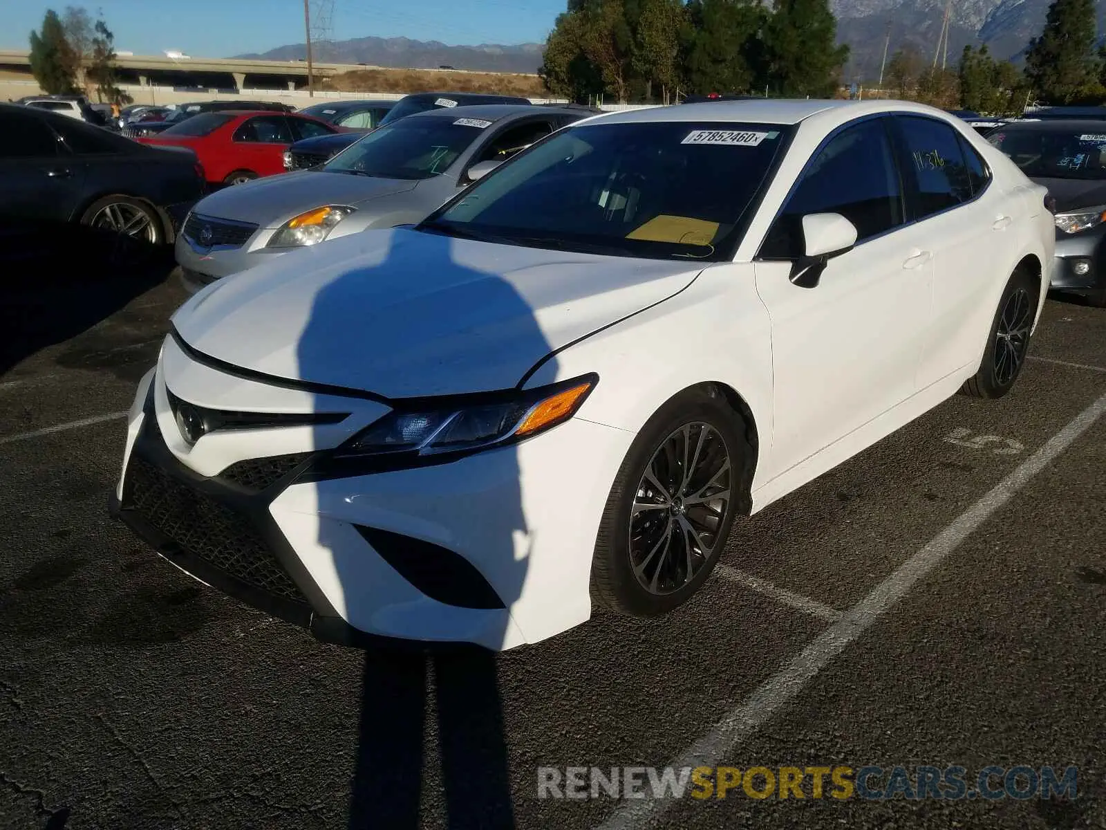 2 Photograph of a damaged car 4T1G11AK7LU877286 TOYOTA CAMRY 2020