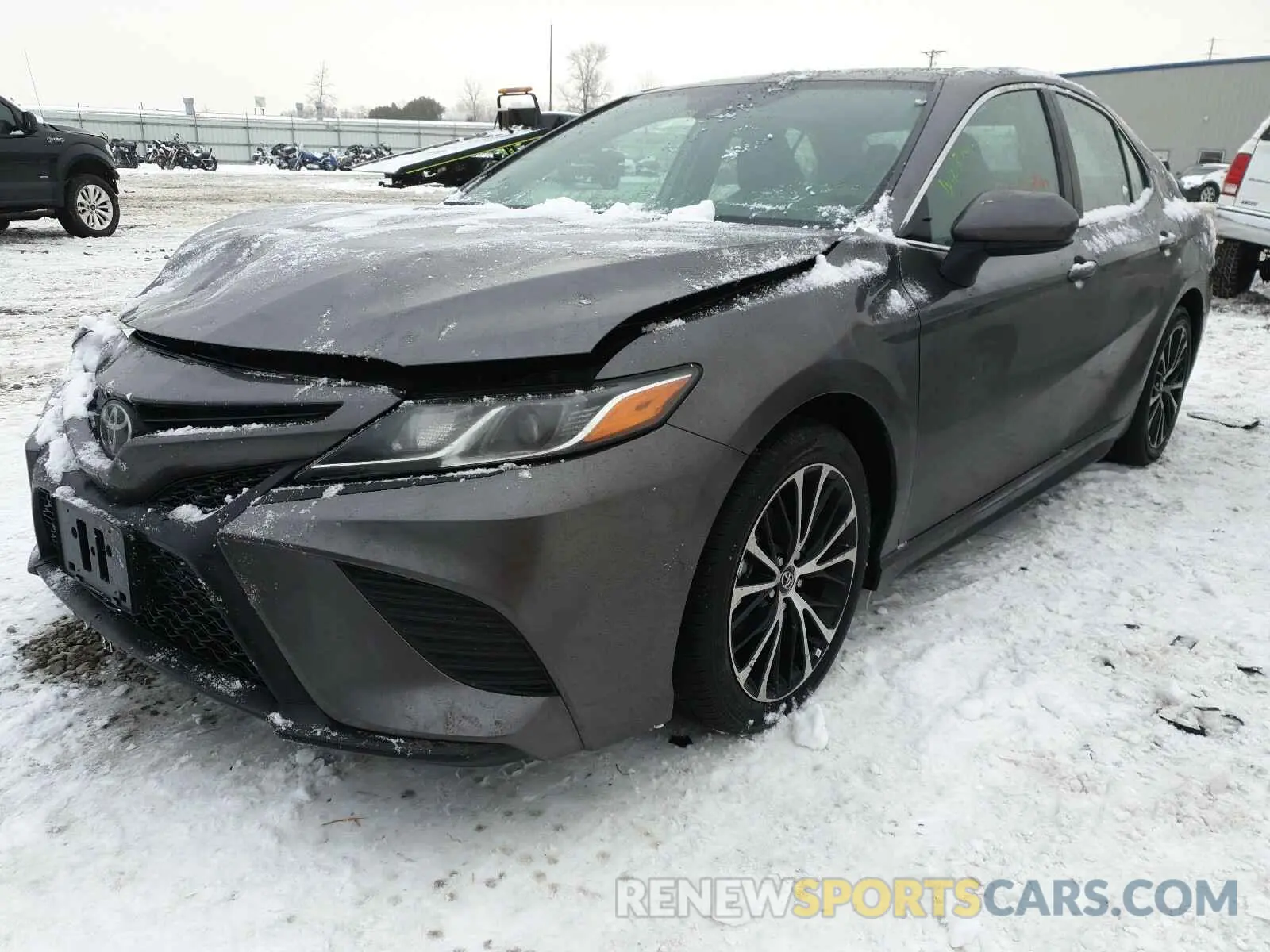 2 Photograph of a damaged car 4T1G11AK7LU906740 TOYOTA CAMRY 2020