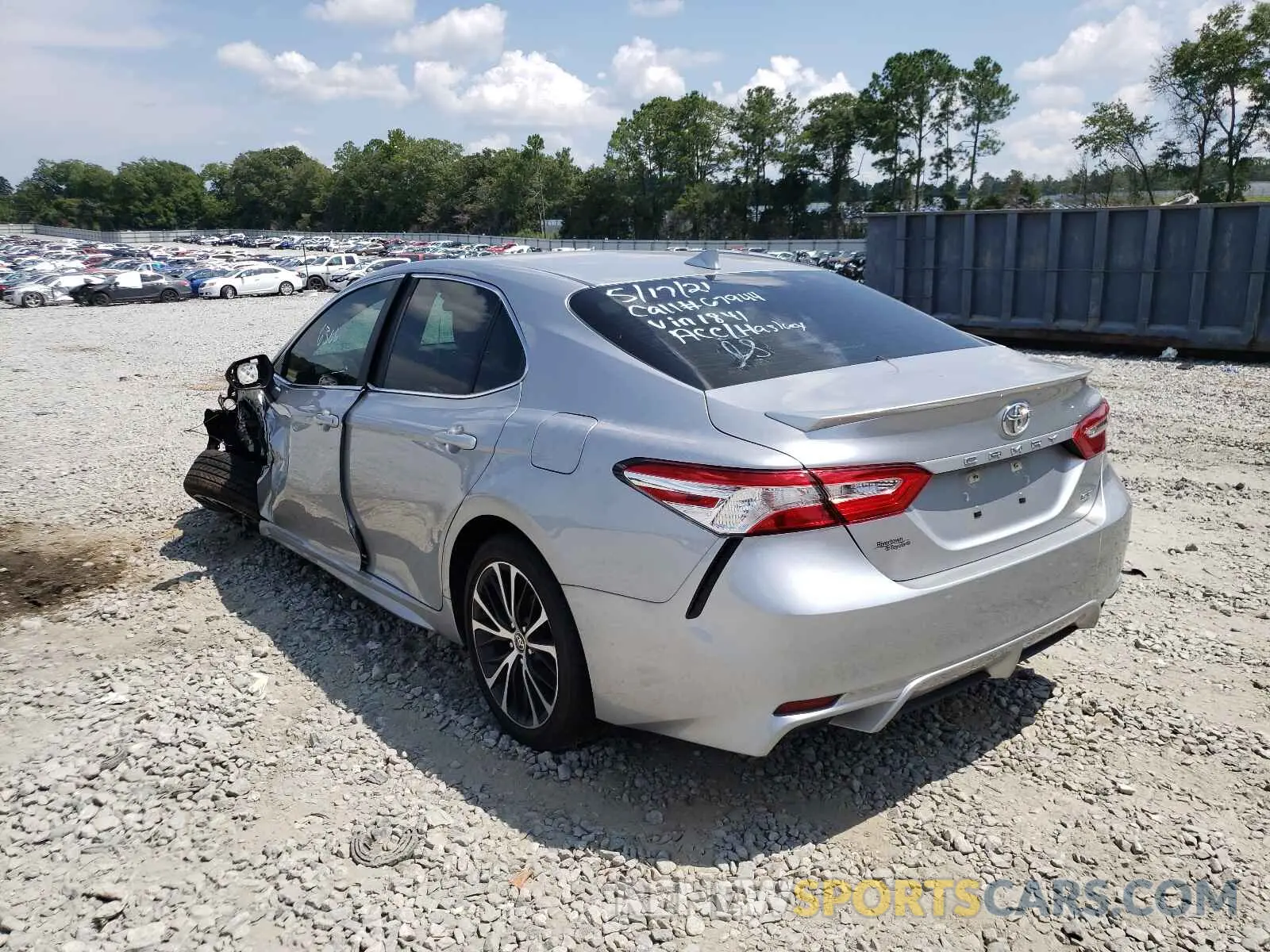 3 Photograph of a damaged car 4T1G11AK7LU951841 TOYOTA CAMRY 2020
