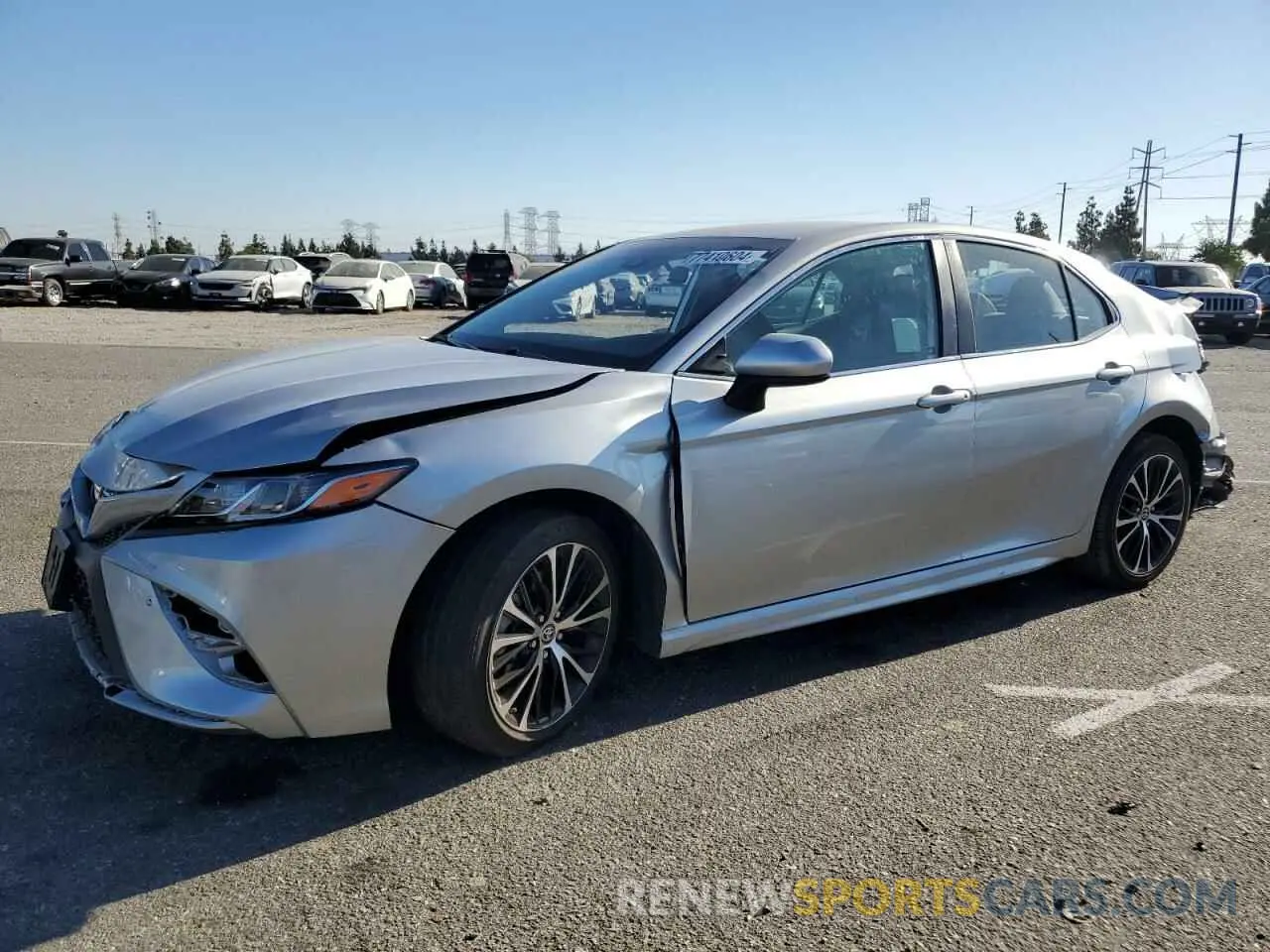 1 Photograph of a damaged car 4T1G11AK7LU960183 TOYOTA CAMRY 2020