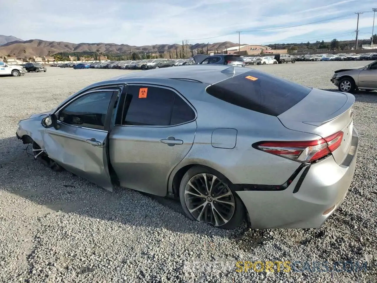 2 Photograph of a damaged car 4T1G11AK7LU965044 TOYOTA CAMRY 2020