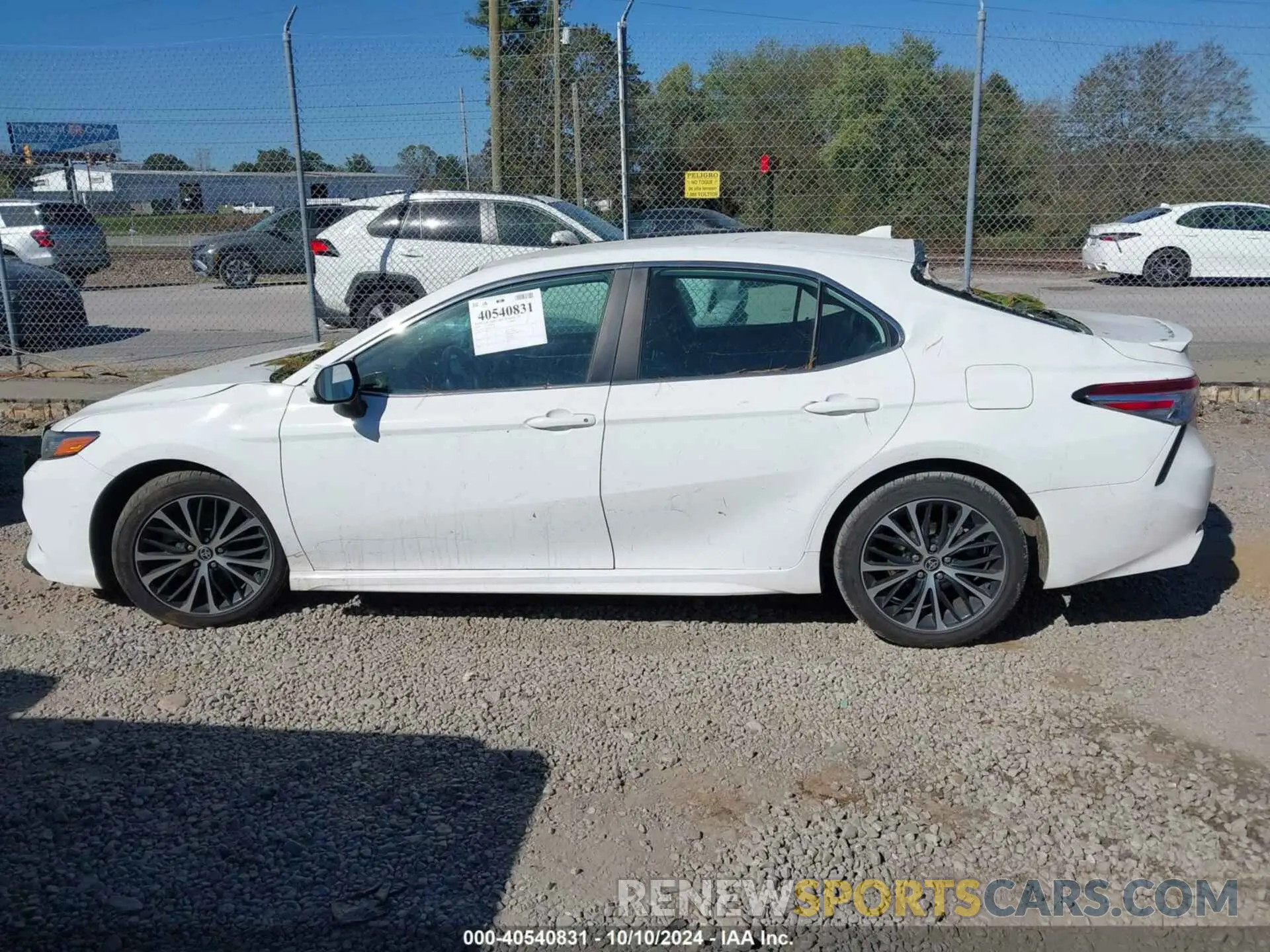 13 Photograph of a damaged car 4T1G11AK7LU967358 TOYOTA CAMRY 2020