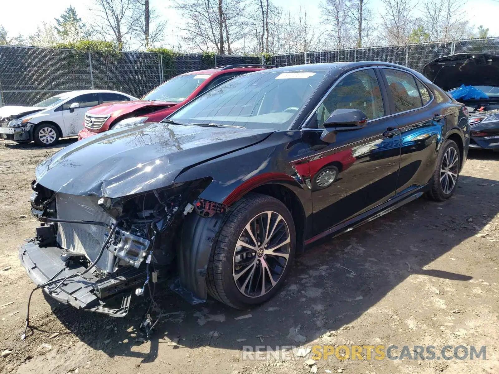 2 Photograph of a damaged car 4T1G11AK7LU995290 TOYOTA CAMRY 2020