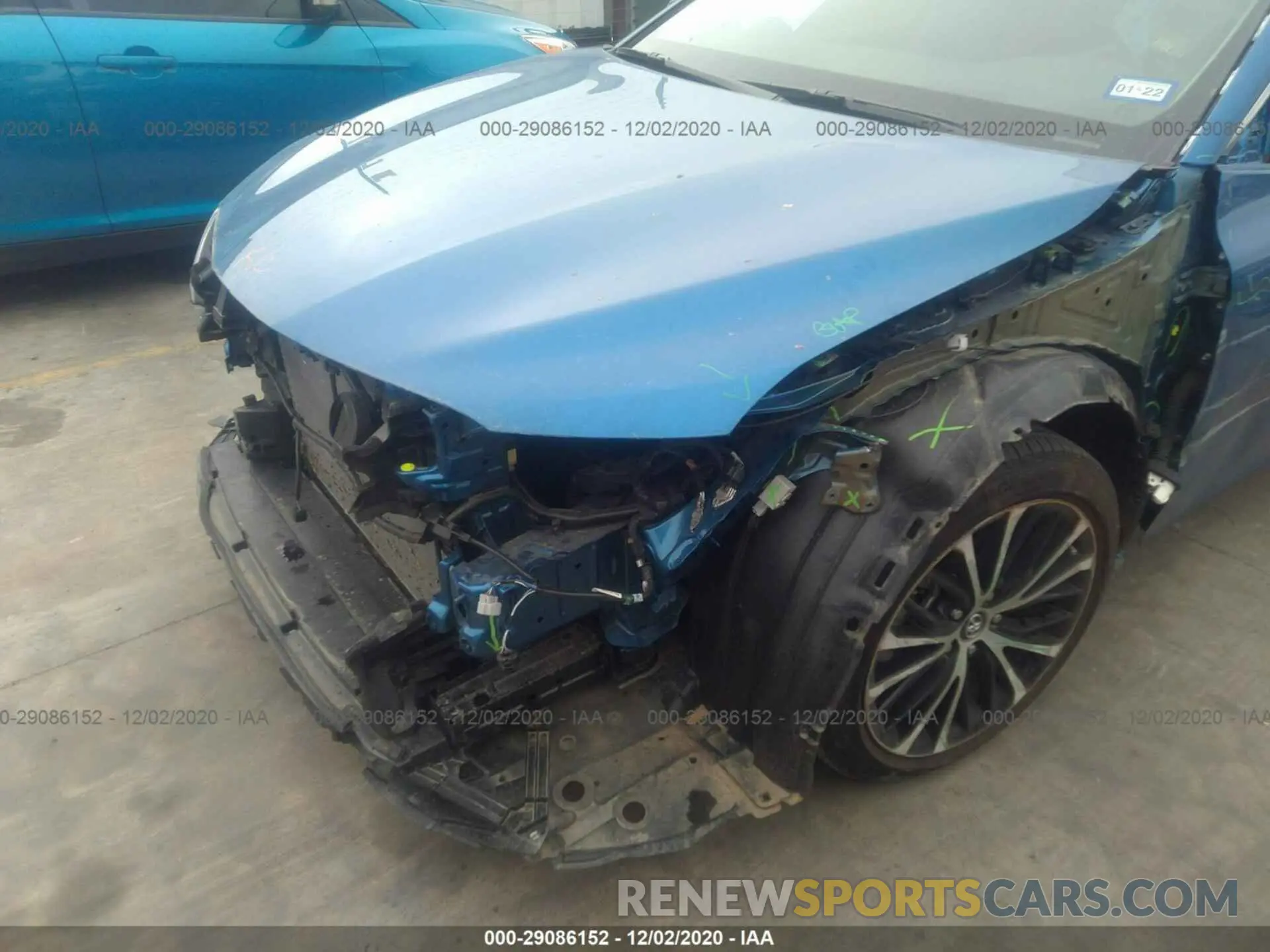 6 Photograph of a damaged car 4T1G11AK8LU333671 TOYOTA CAMRY 2020