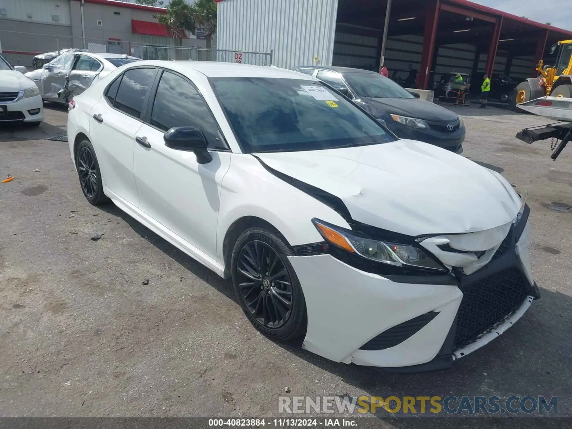 1 Photograph of a damaged car 4T1G11AK8LU372177 TOYOTA CAMRY 2020