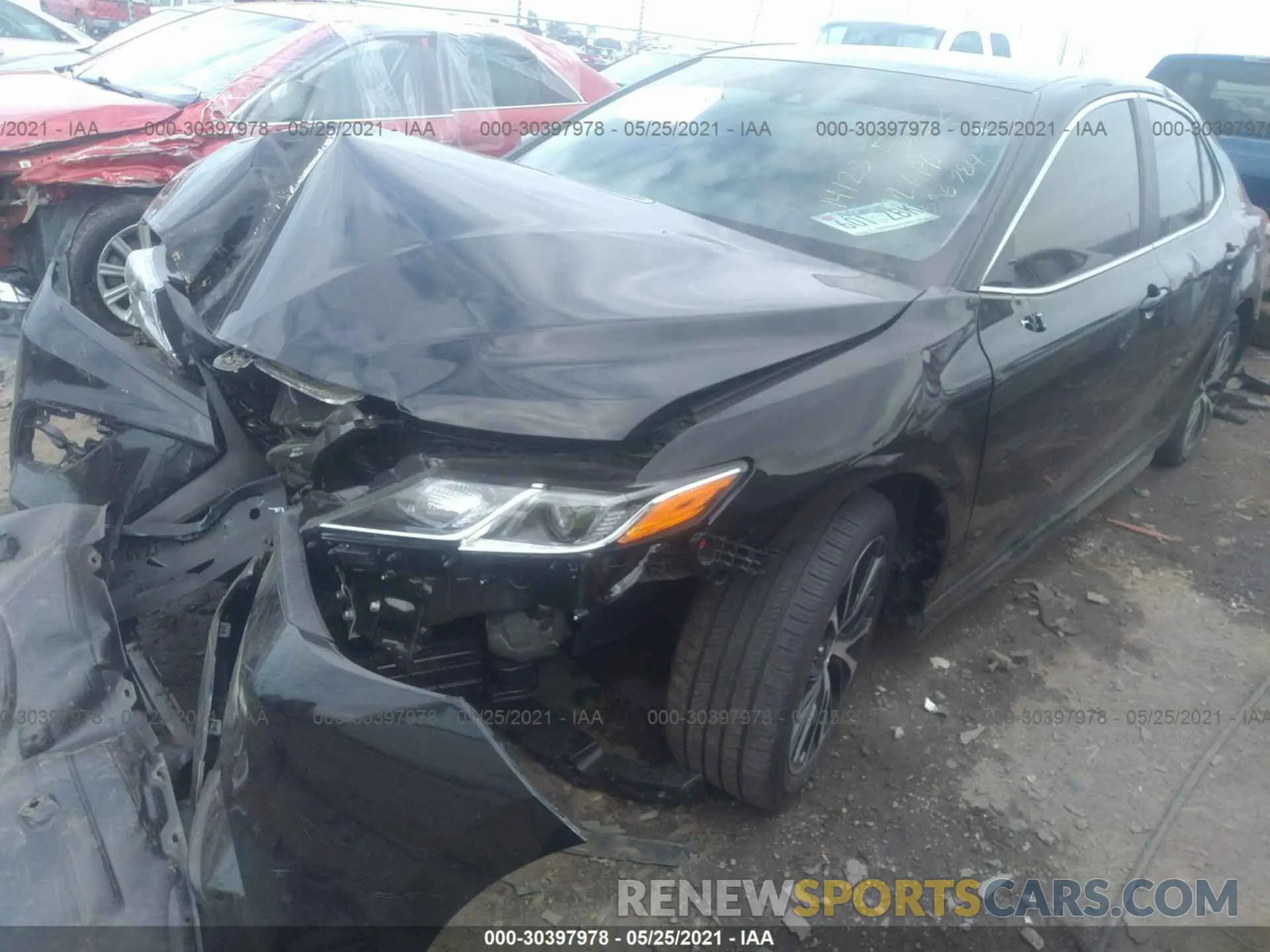 2 Photograph of a damaged car 4T1G11AK8LU386984 TOYOTA CAMRY 2020