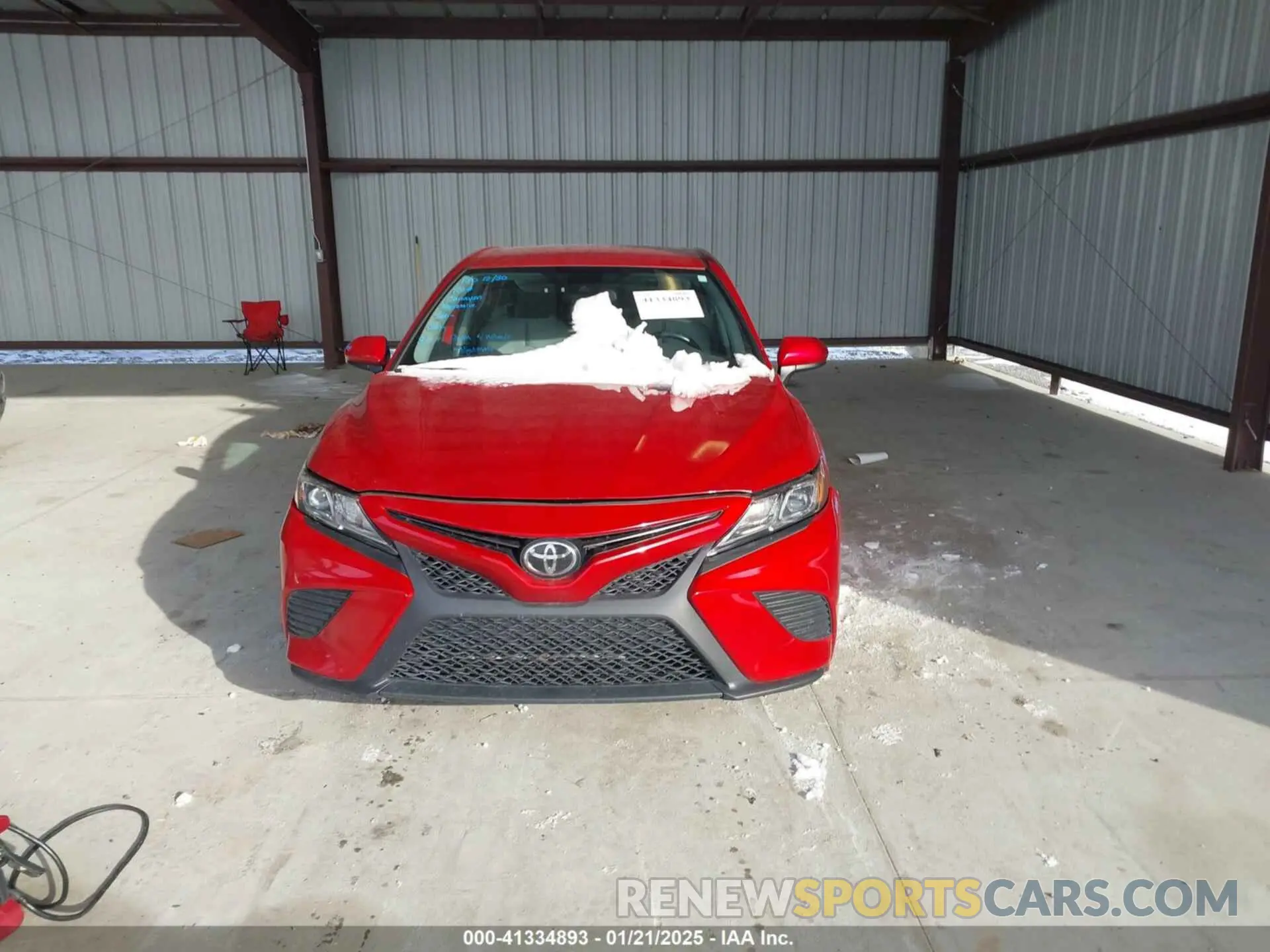 12 Photograph of a damaged car 4T1G11AK8LU390307 TOYOTA CAMRY 2020