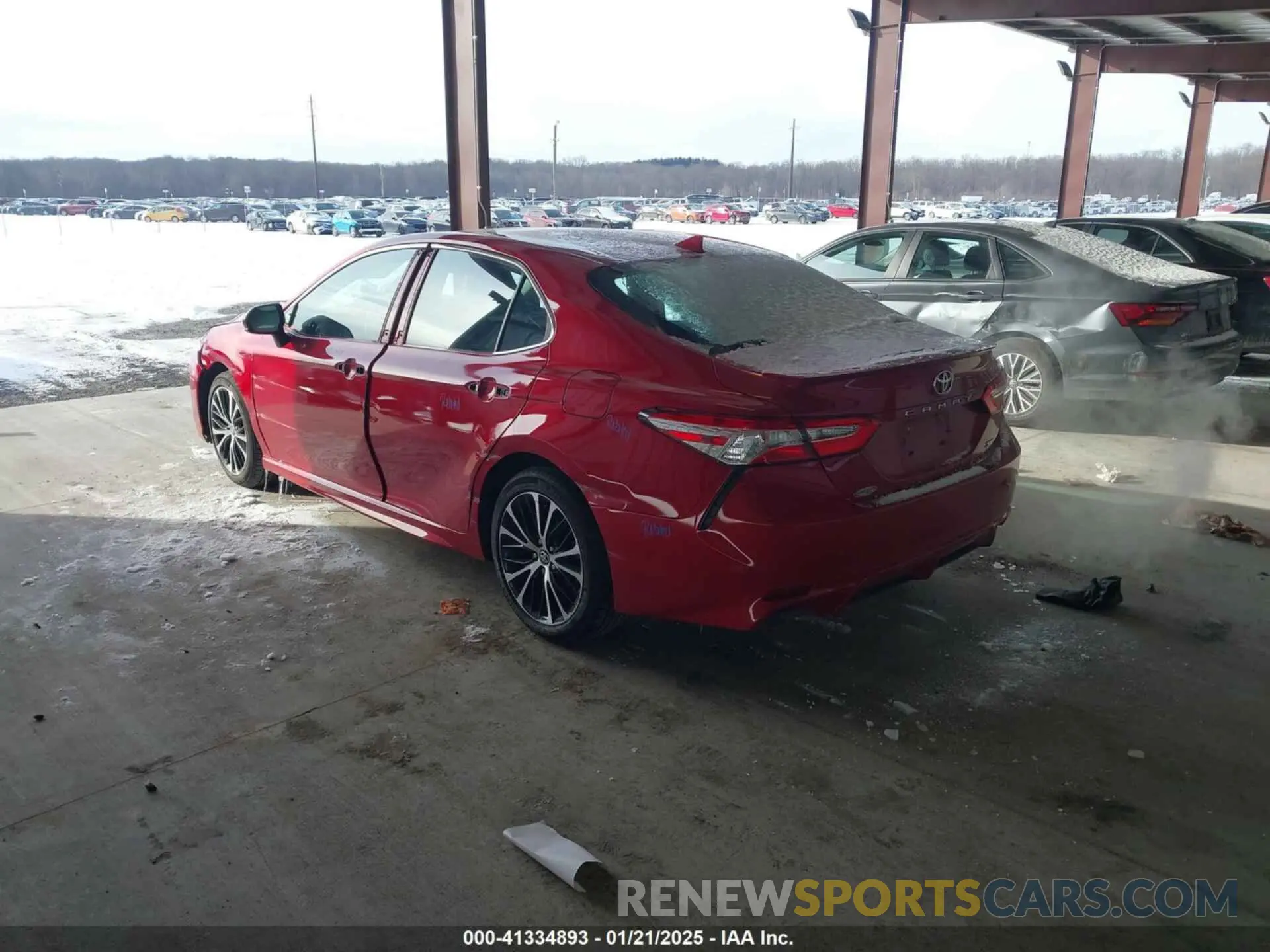 3 Photograph of a damaged car 4T1G11AK8LU390307 TOYOTA CAMRY 2020