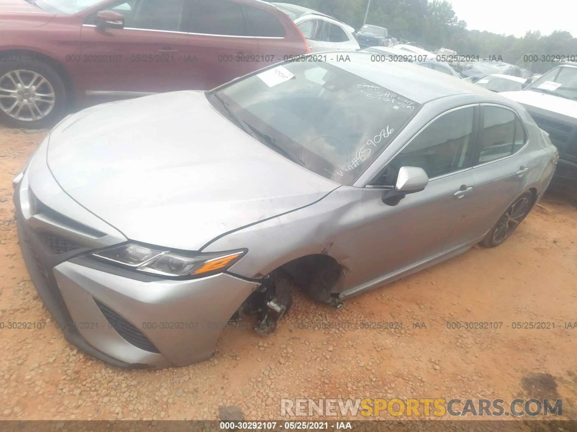 2 Photograph of a damaged car 4T1G11AK8LU859086 TOYOTA CAMRY 2020