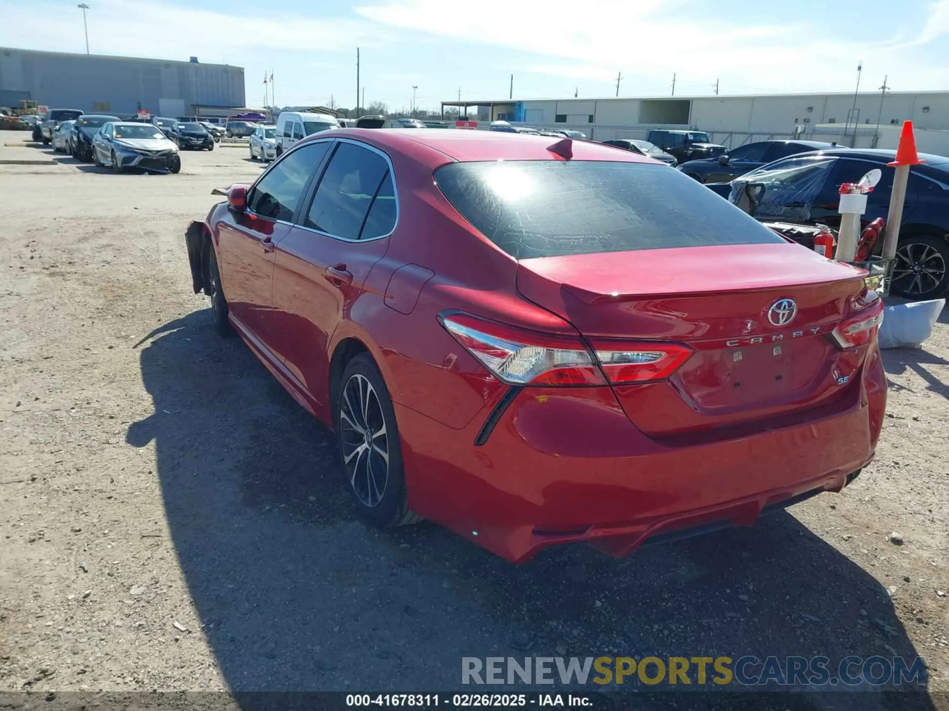 3 Photograph of a damaged car 4T1G11AK9LU324140 TOYOTA CAMRY 2020