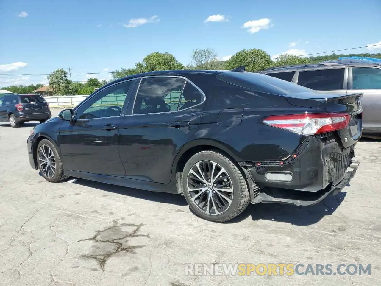 2 Photograph of a damaged car 4T1G11AK9LU333095 TOYOTA CAMRY 2020