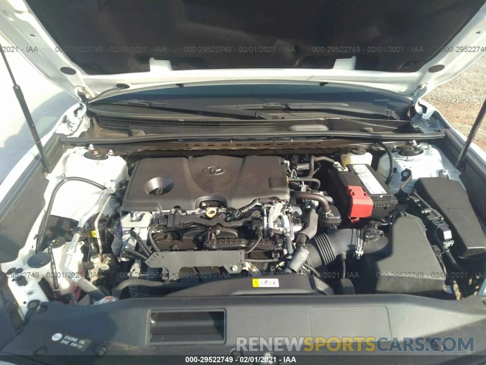 10 Photograph of a damaged car 4T1G11AK9LU352021 TOYOTA CAMRY 2020