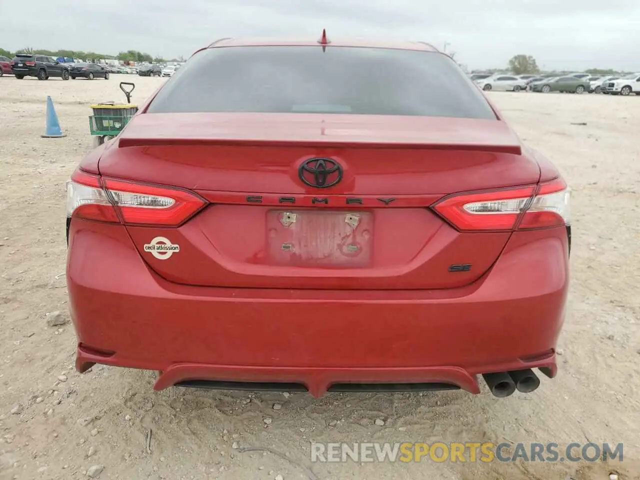 6 Photograph of a damaged car 4T1G11AK9LU363150 TOYOTA CAMRY 2020
