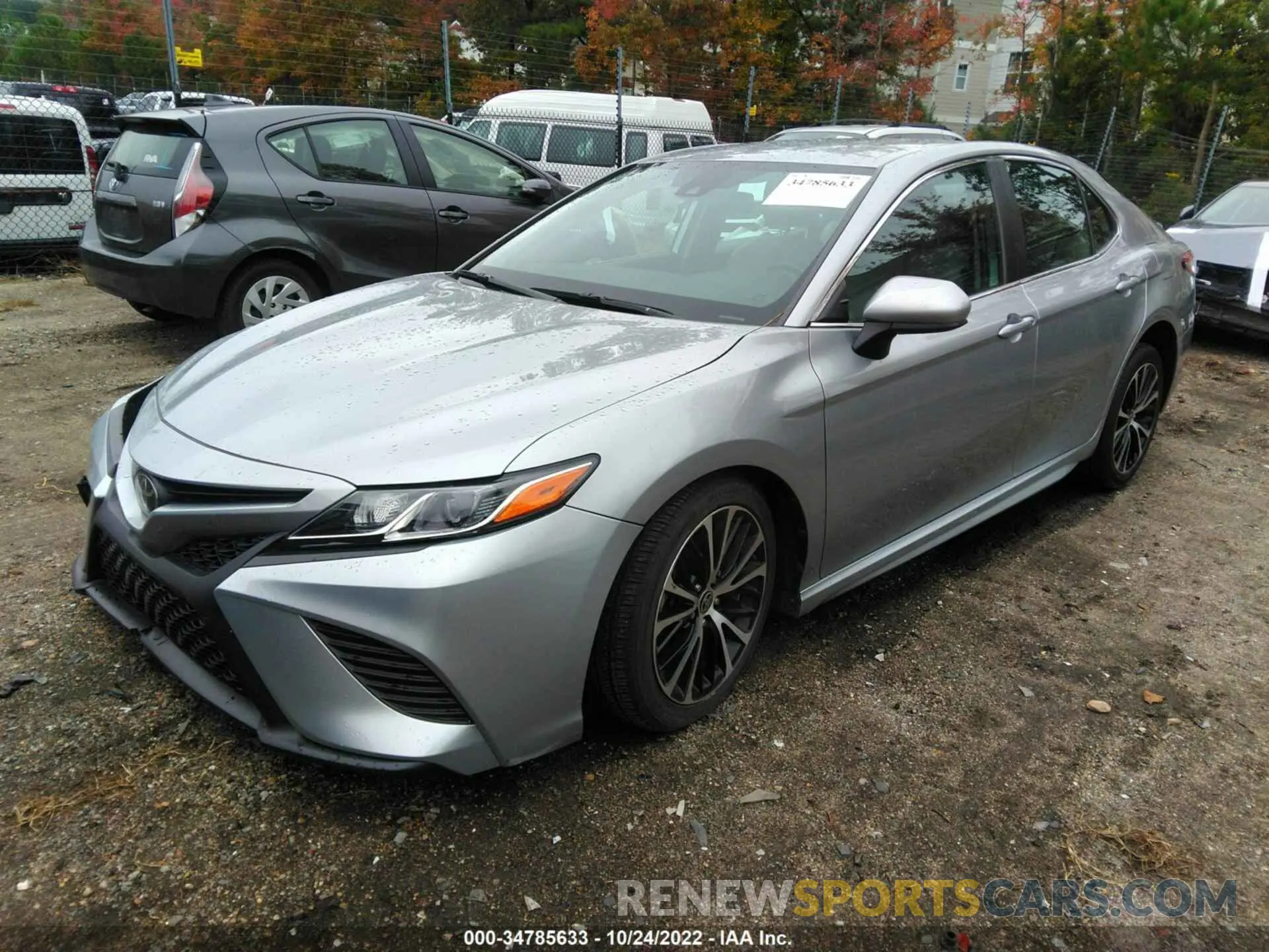 2 Photograph of a damaged car 4T1G11AK9LU363407 TOYOTA CAMRY 2020