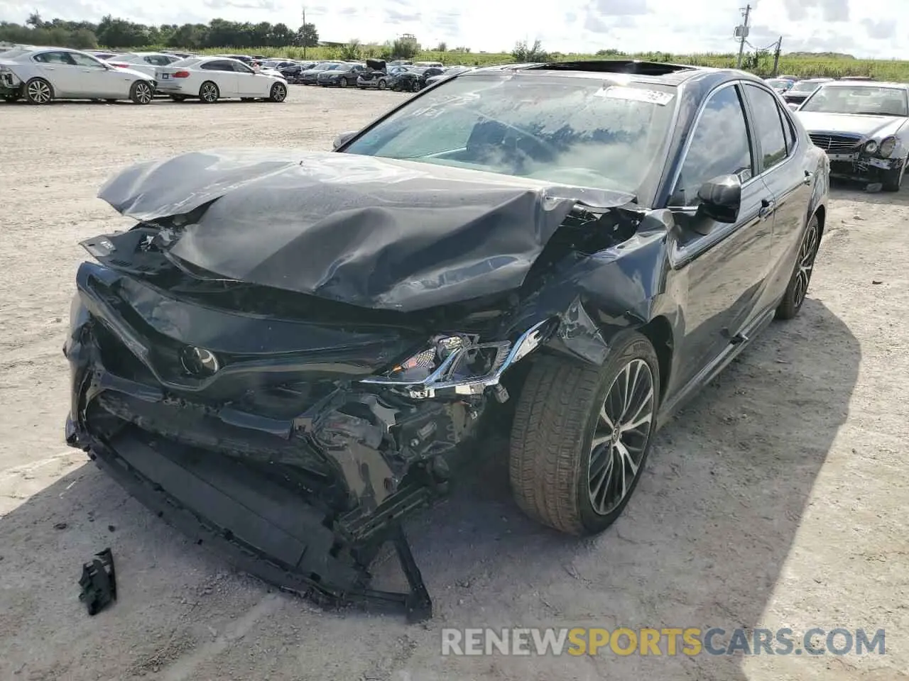 1 Photograph of a damaged car 4T1G11AK9LU508073 TOYOTA CAMRY 2020