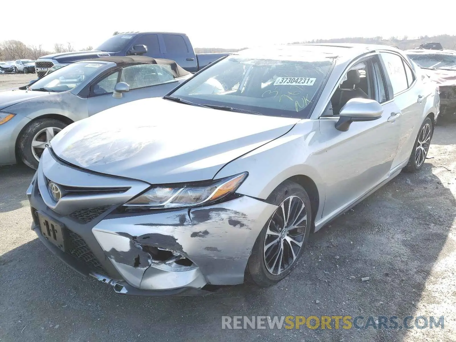2 Photograph of a damaged car 4T1G11AK9LU926049 TOYOTA CAMRY 2020