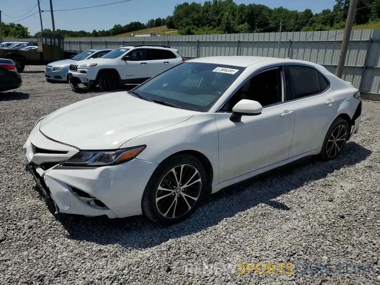 1 Photograph of a damaged car 4T1G11AK9LU950769 TOYOTA CAMRY 2020