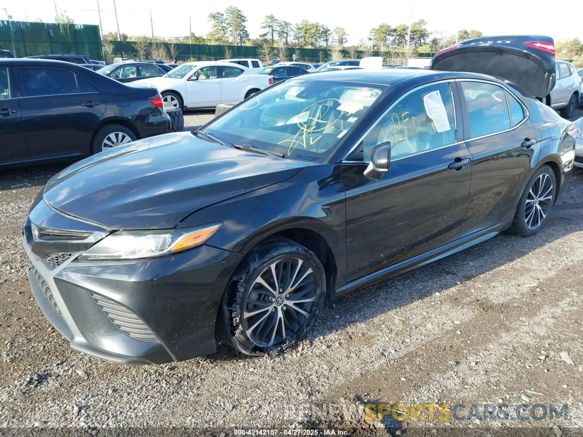 2 Photograph of a damaged car 4T1G11AK9LU968933 TOYOTA CAMRY 2020