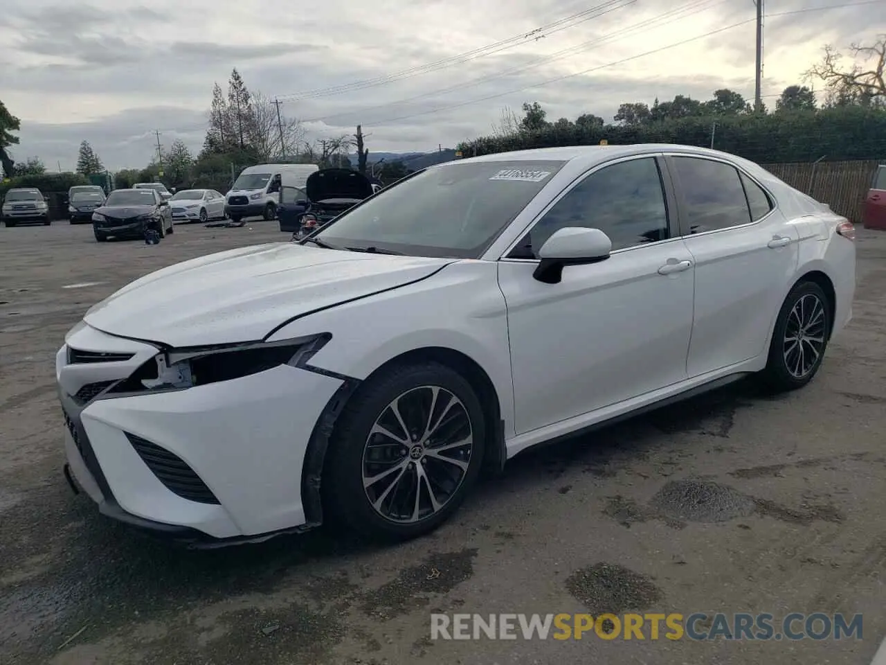 1 Photograph of a damaged car 4T1G11AK9LU970049 TOYOTA CAMRY 2020