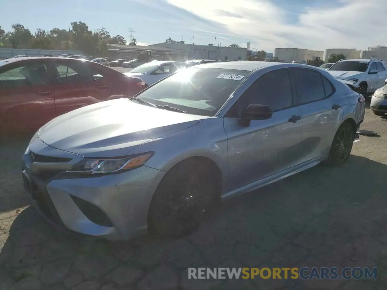 1 Photograph of a damaged car 4T1G11AKXLU327287 TOYOTA CAMRY 2020