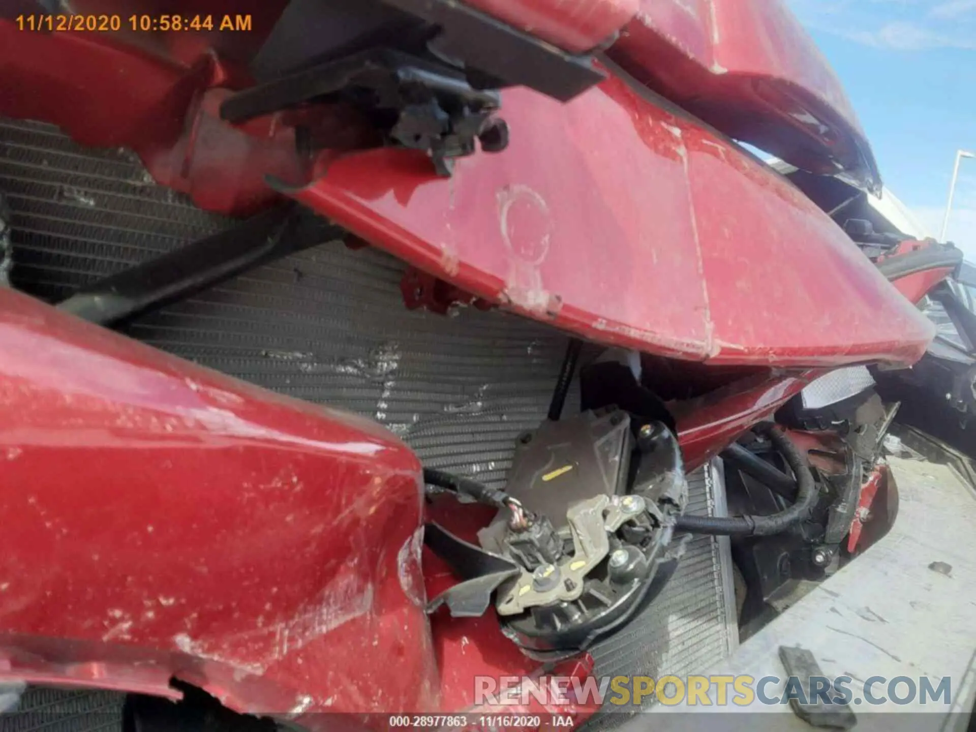 12 Photograph of a damaged car 4T1G11AKXLU333526 TOYOTA CAMRY 2020