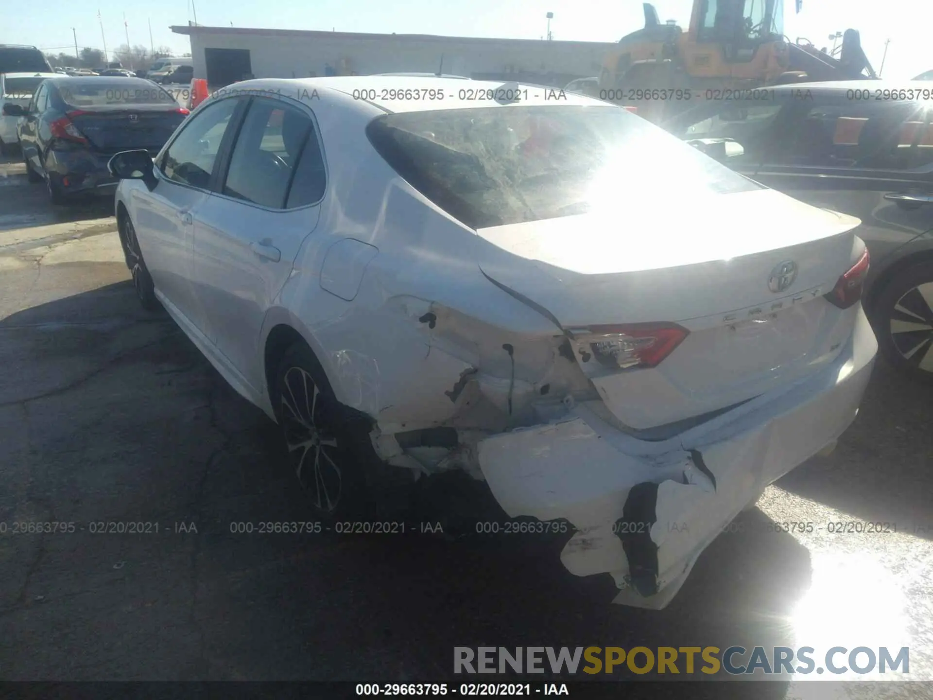 3 Photograph of a damaged car 4T1G11AKXLU336734 TOYOTA CAMRY 2020