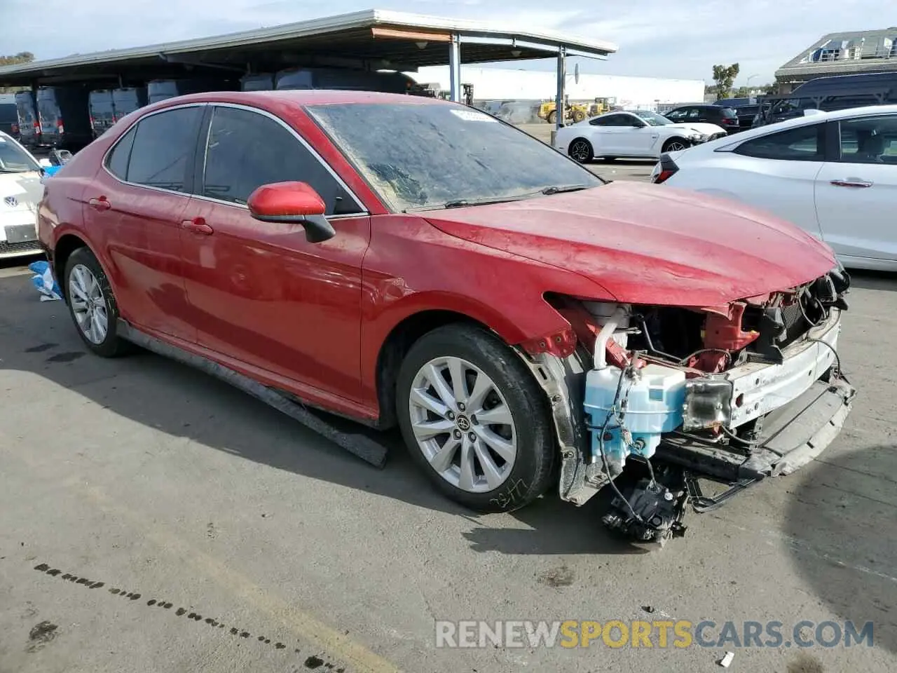 4 Photograph of a damaged car 4T1G11AKXLU369779 TOYOTA CAMRY 2020