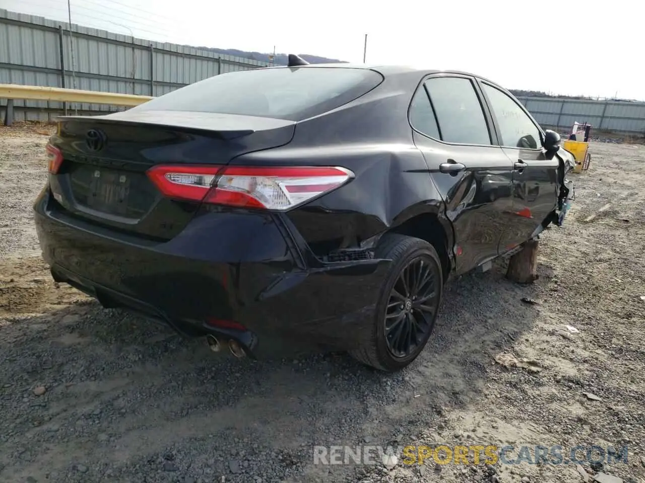 4 Photograph of a damaged car 4T1G11AKXLU390101 TOYOTA CAMRY 2020
