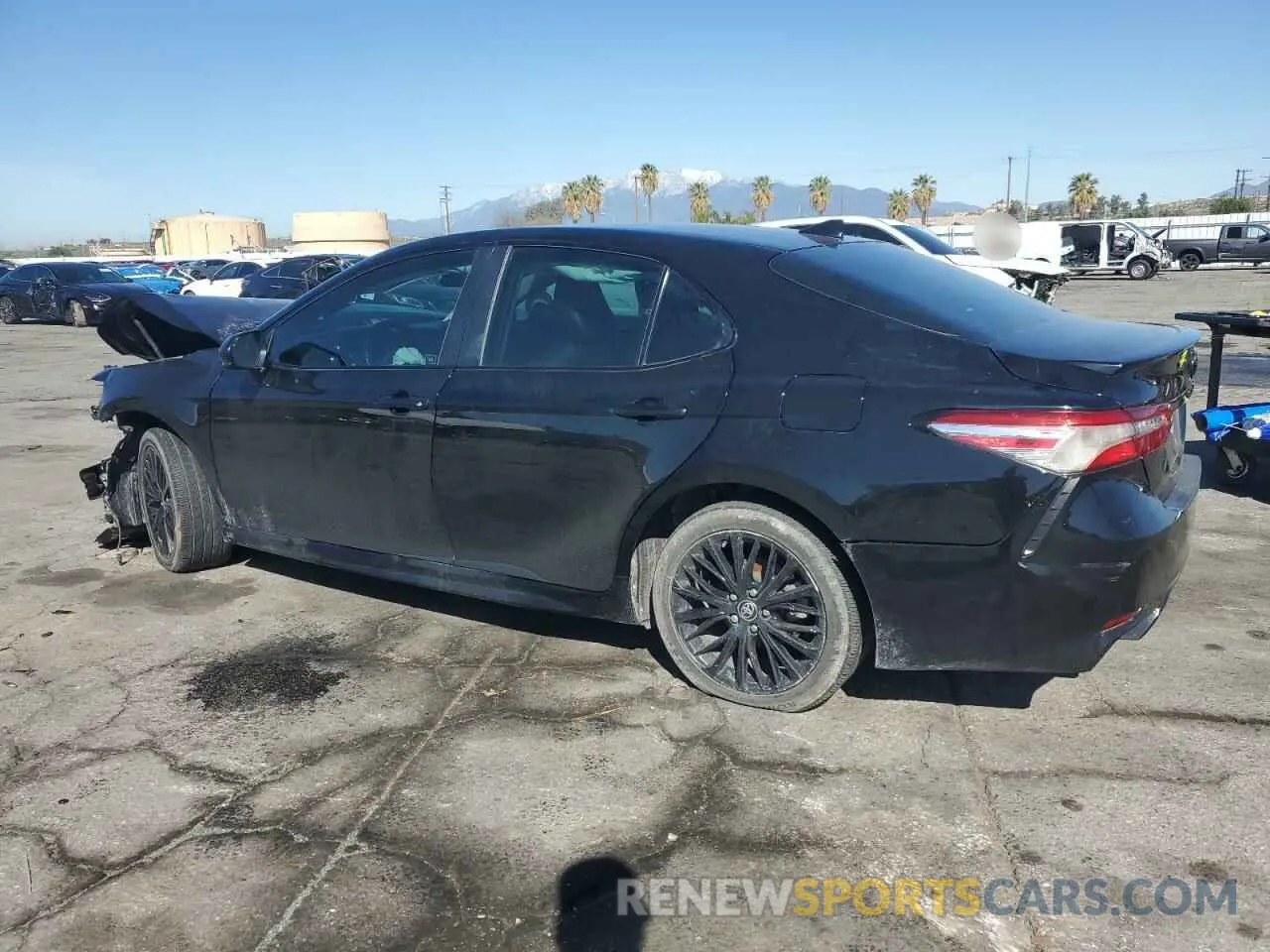 2 Photograph of a damaged car 4T1G11AKXLU390311 TOYOTA CAMRY 2020