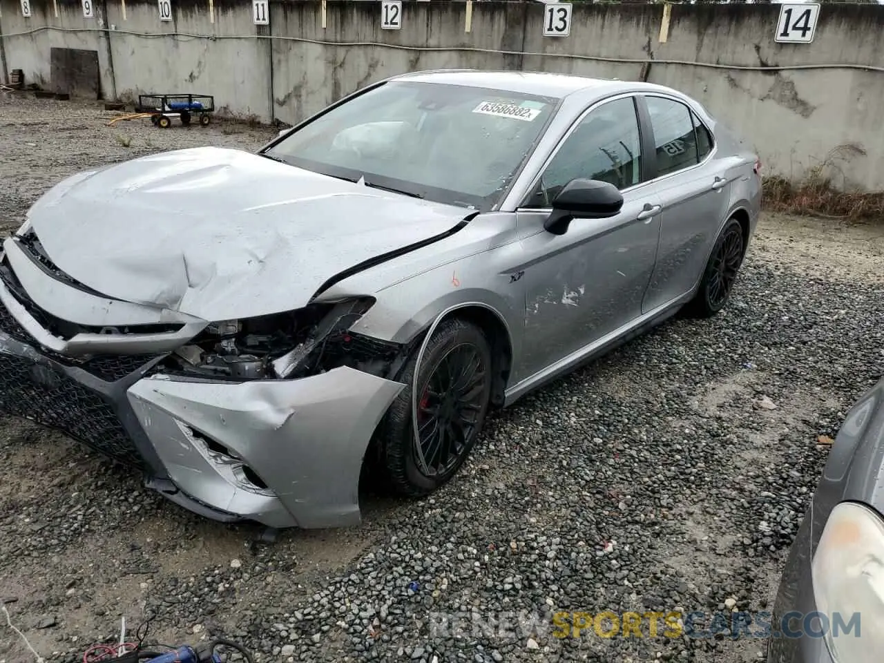 1 Photograph of a damaged car 4T1G11AKXLU877797 TOYOTA CAMRY 2020