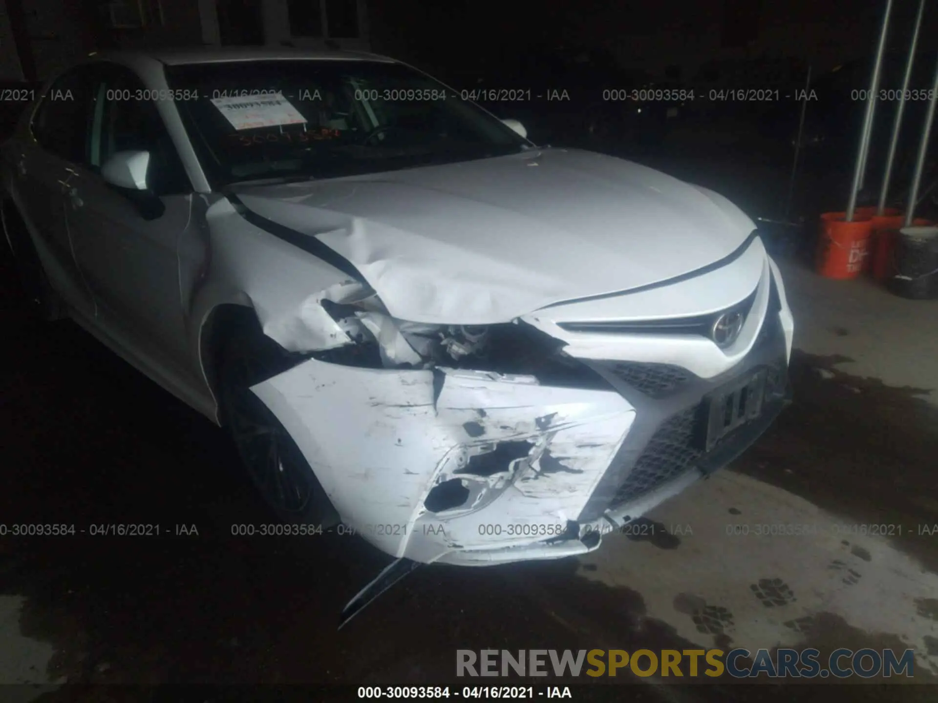 6 Photograph of a damaged car 4T1G11AKXLU910779 TOYOTA CAMRY 2020