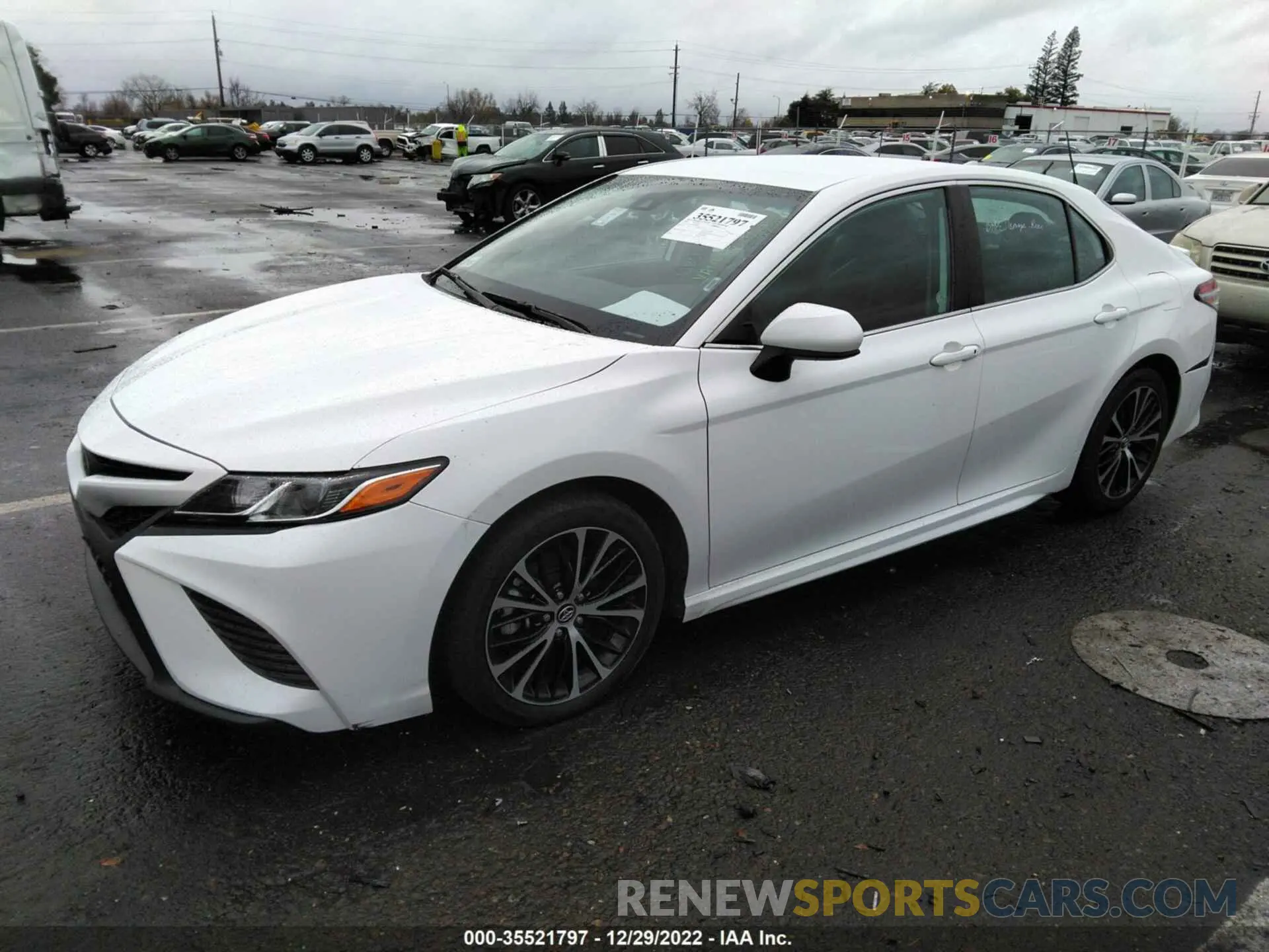 2 Photograph of a damaged car 4T1G11AKXLU914587 TOYOTA CAMRY 2020