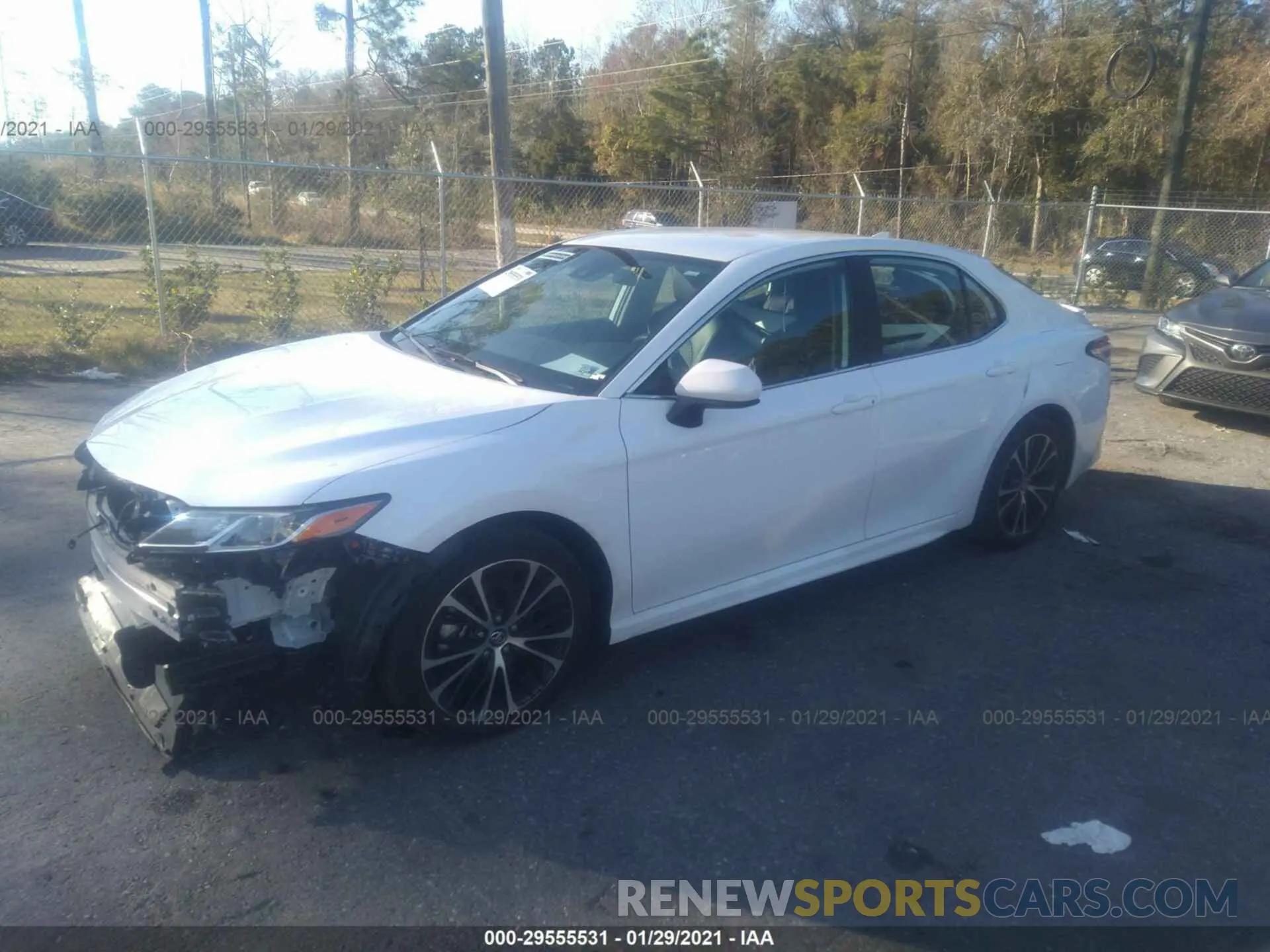 2 Photograph of a damaged car 4T1G11AKXLU915349 TOYOTA CAMRY 2020