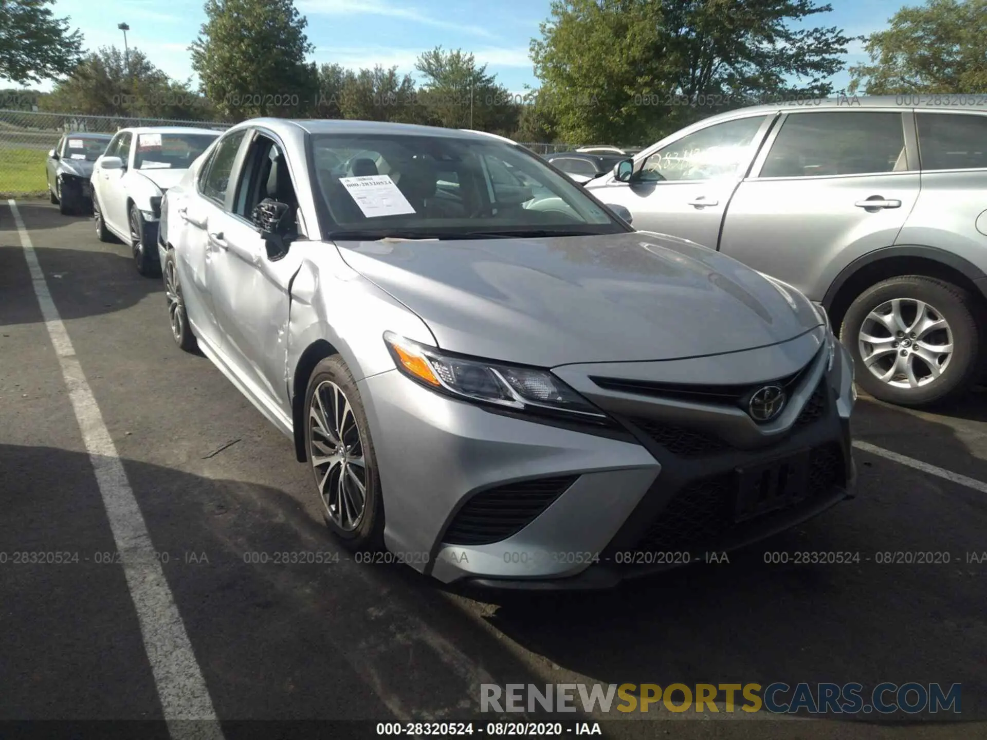 1 Photograph of a damaged car 4T1G11AKXLU926173 TOYOTA CAMRY 2020