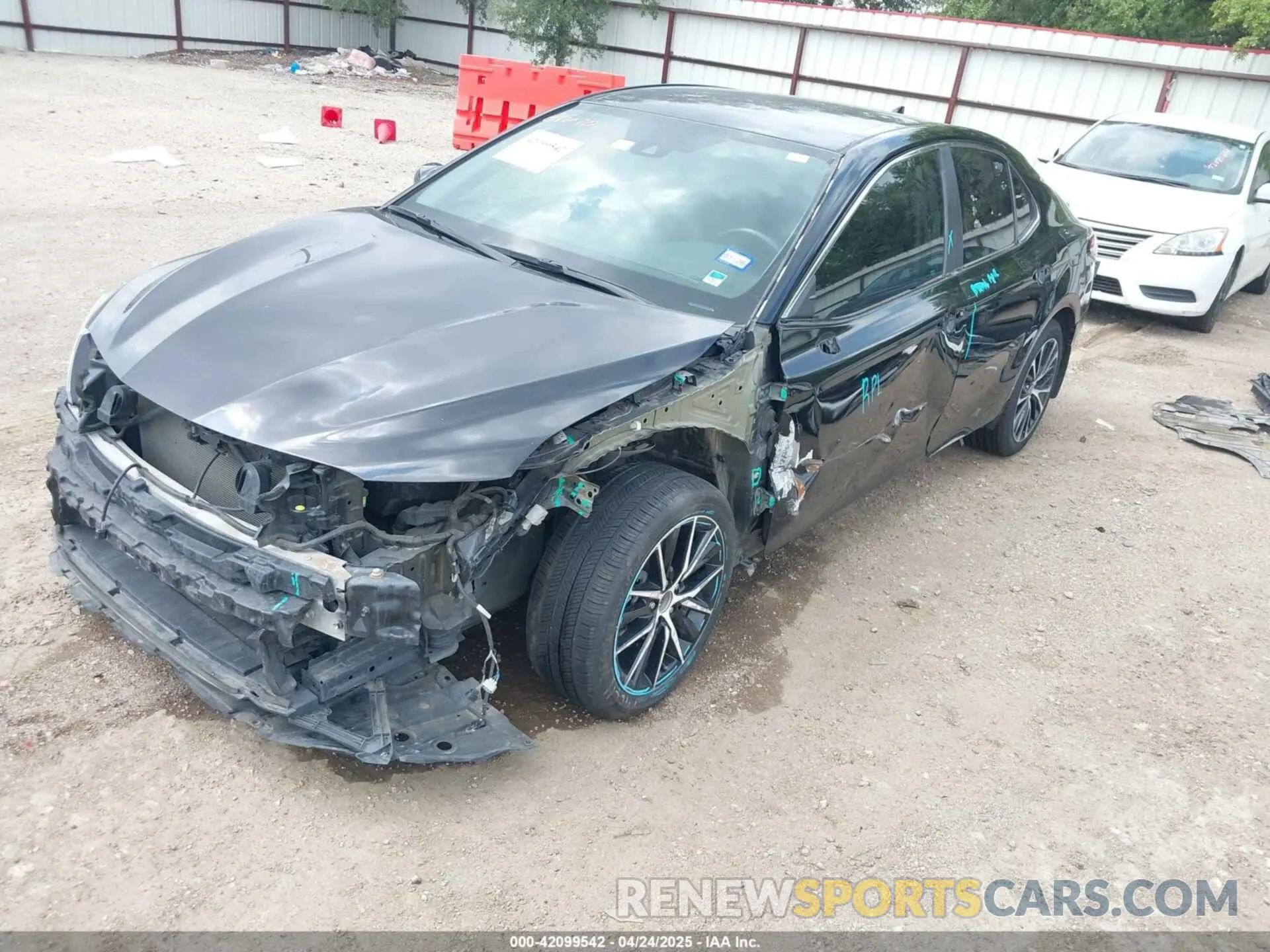 2 Photograph of a damaged car 4T1G11AKXLU965863 TOYOTA CAMRY 2020