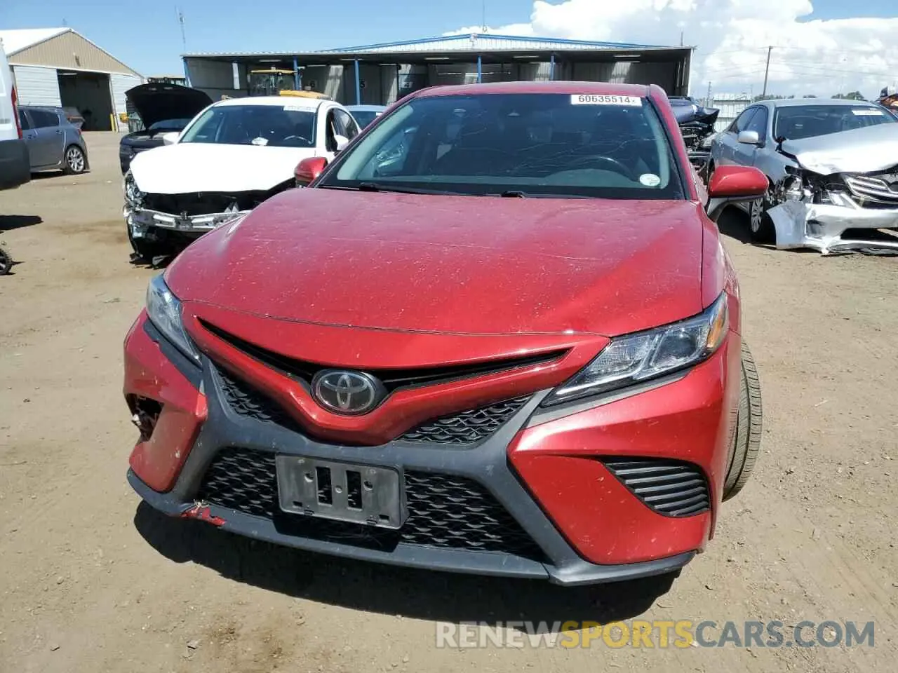 5 Photograph of a damaged car 4T1G11BK0LU009337 TOYOTA CAMRY 2020