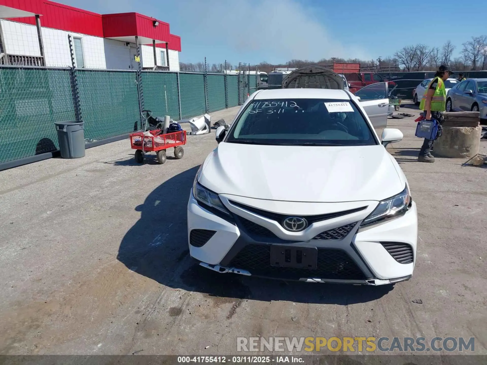 12 Photograph of a damaged car 4T1G11BK2LU008707 TOYOTA CAMRY 2020