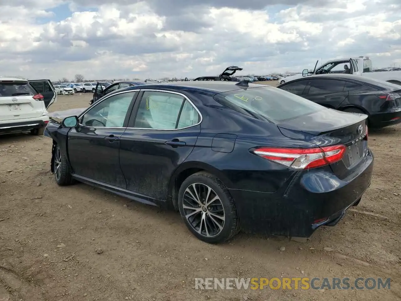 2 Photograph of a damaged car 4T1G11BK3LU017299 TOYOTA CAMRY 2020