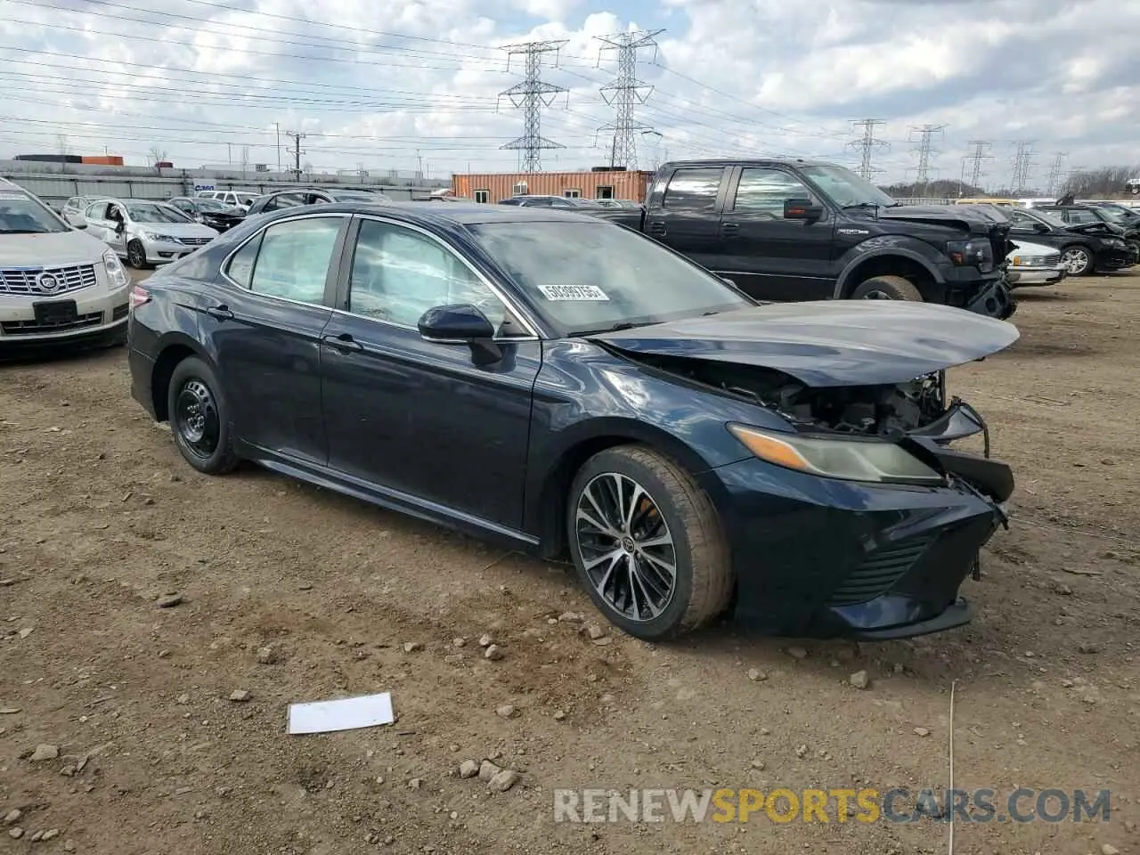 4 Photograph of a damaged car 4T1G11BK3LU017299 TOYOTA CAMRY 2020