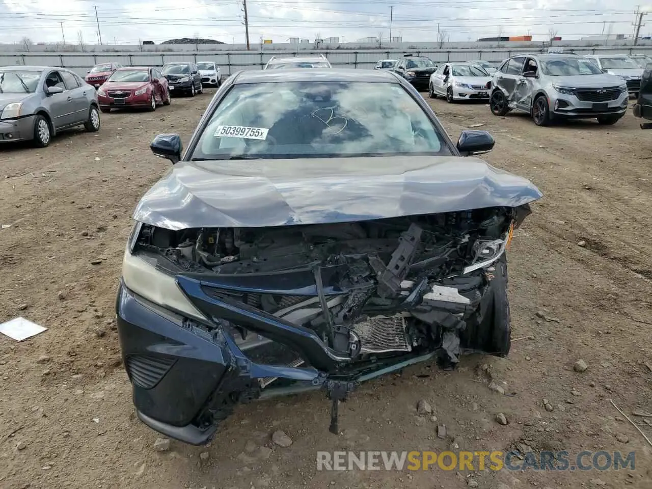 5 Photograph of a damaged car 4T1G11BK3LU017299 TOYOTA CAMRY 2020