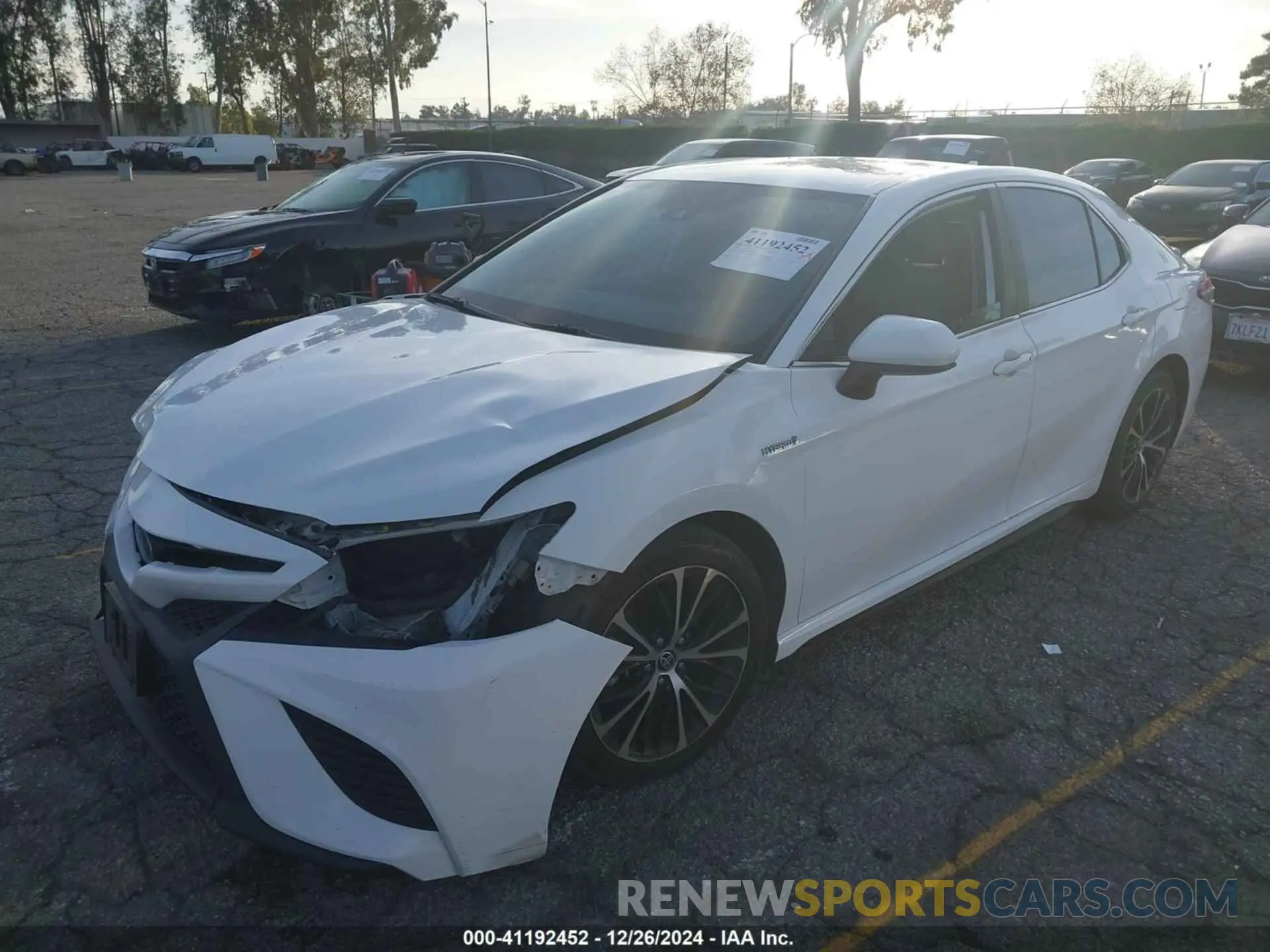 2 Фотография поврежденного автомобиля 4T1G31AK3LU015709 TOYOTA CAMRY 2020