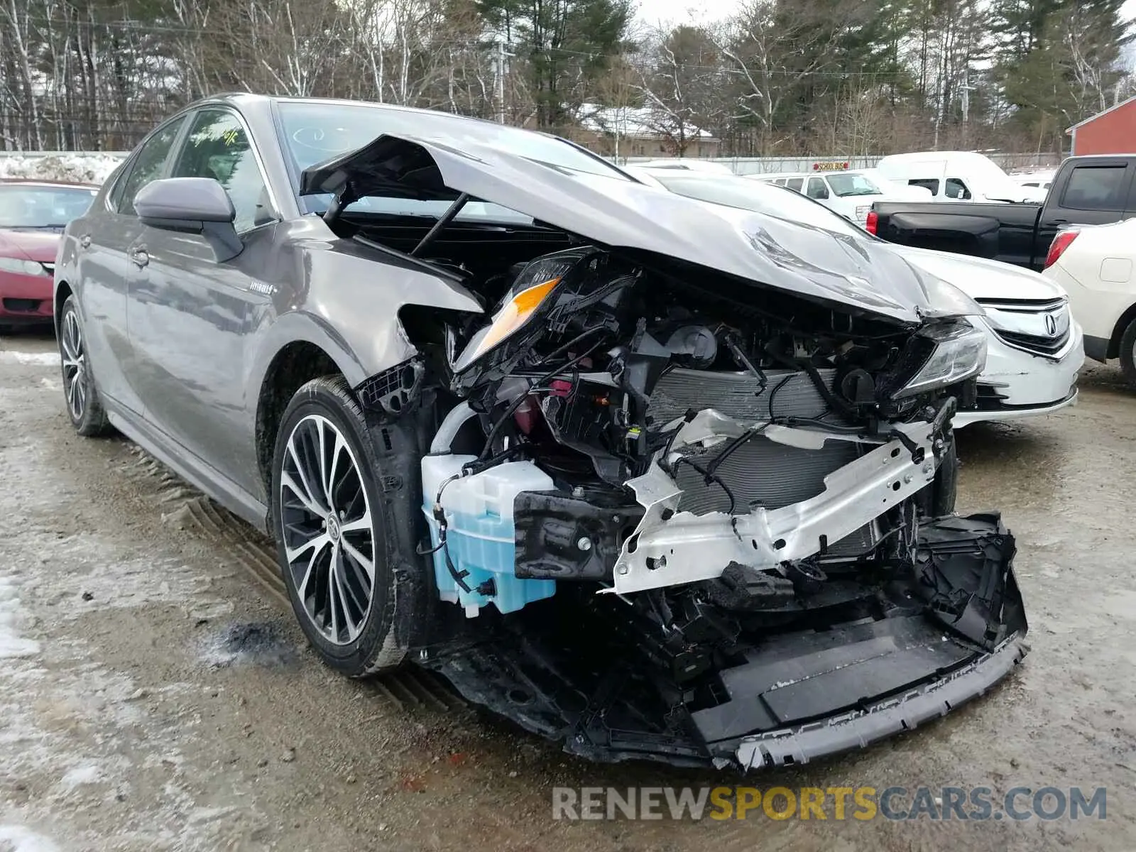 1 Photograph of a damaged car 4T1G31AK3LU544061 TOYOTA CAMRY 2020