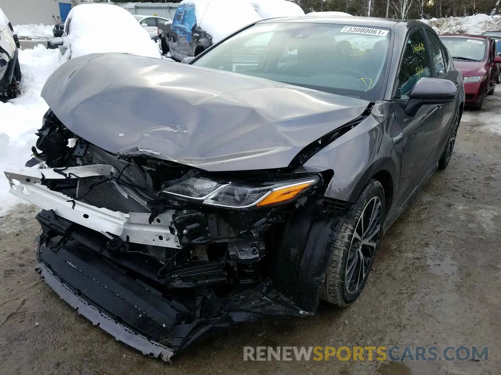2 Photograph of a damaged car 4T1G31AK3LU544061 TOYOTA CAMRY 2020