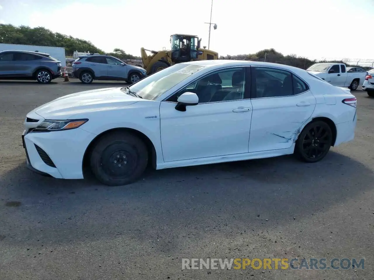 1 Photograph of a damaged car 4T1G31AK7LU540370 TOYOTA CAMRY 2020