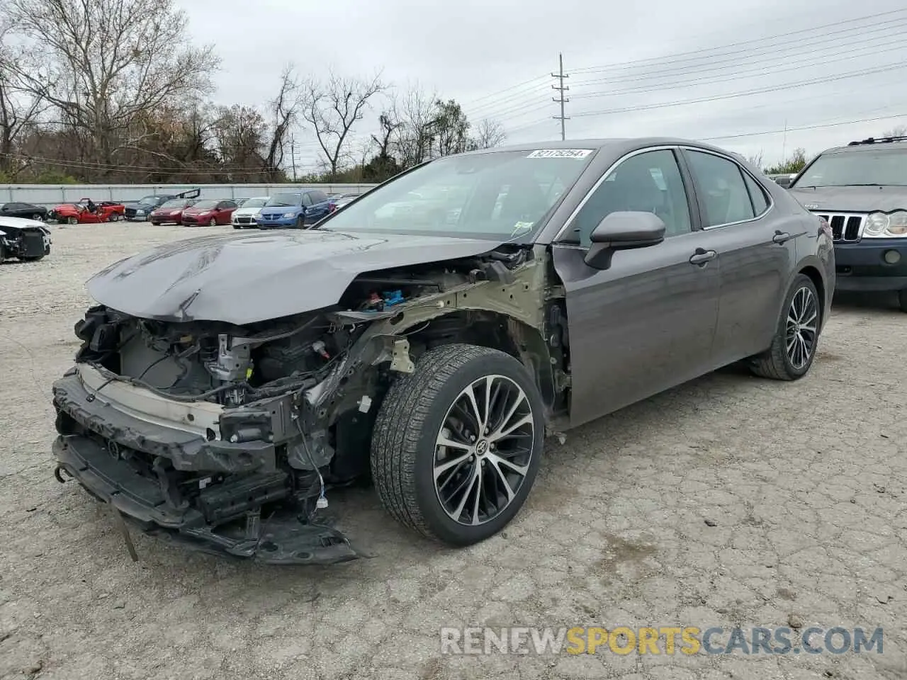 1 Photograph of a damaged car 4T1G31AK7LU542815 TOYOTA CAMRY 2020