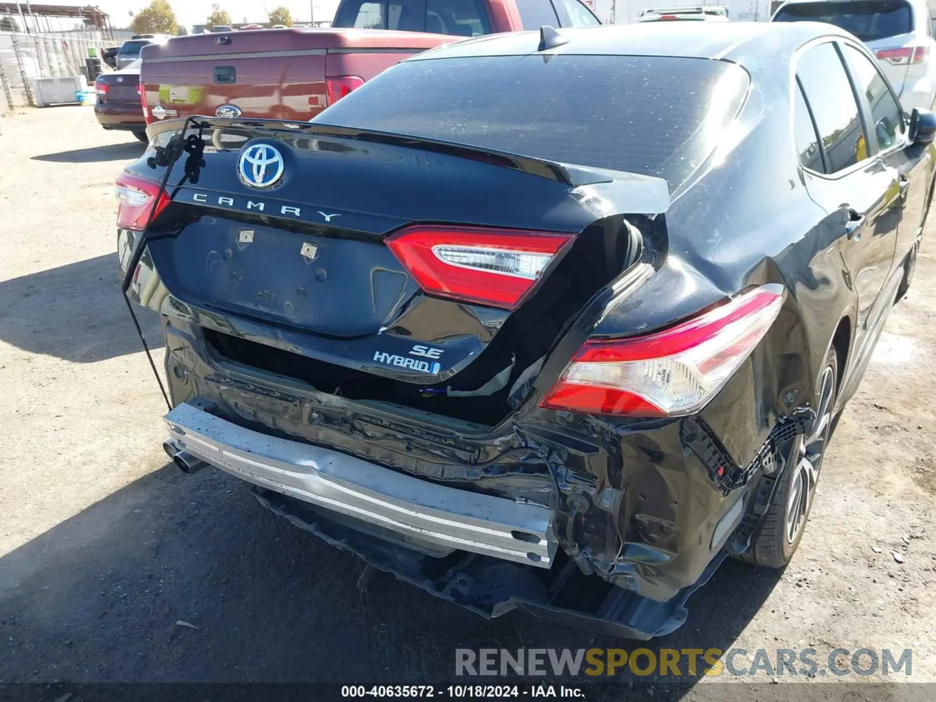 21 Photograph of a damaged car 4T1G31AK9LU017240 TOYOTA CAMRY 2020