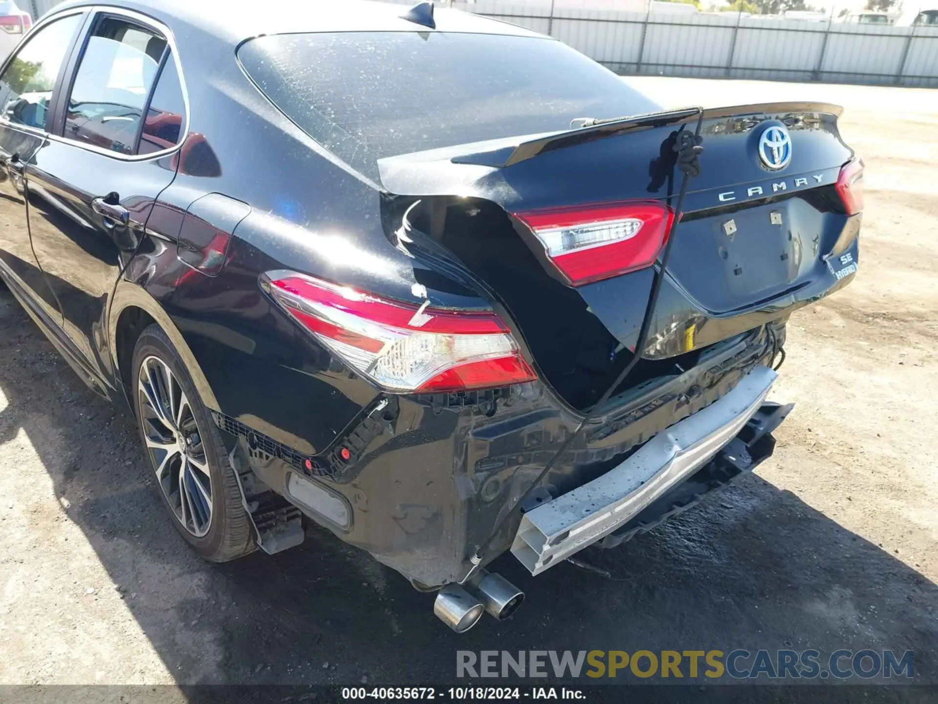22 Photograph of a damaged car 4T1G31AK9LU017240 TOYOTA CAMRY 2020