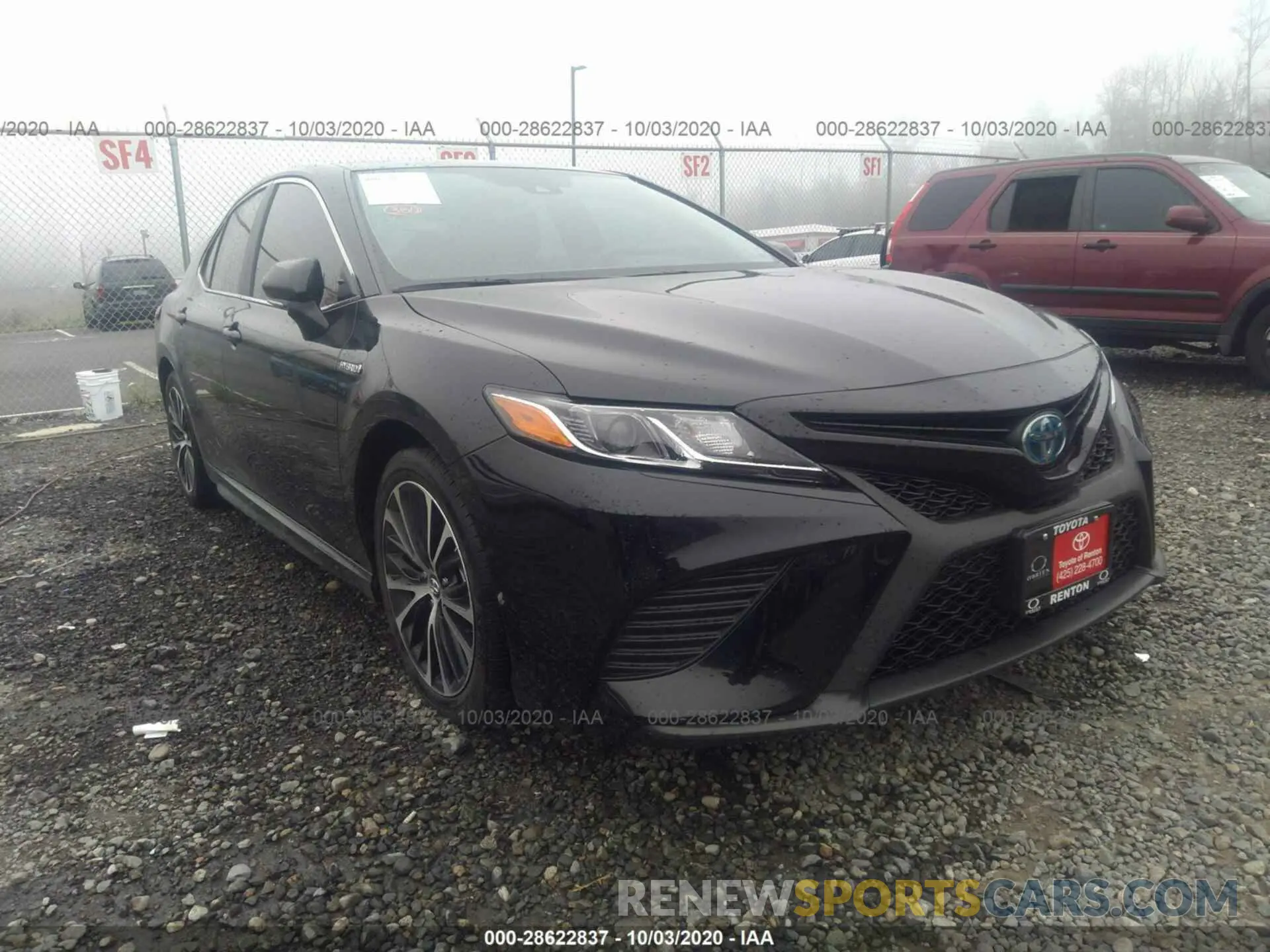 1 Photograph of a damaged car 4T1J31AK1LU525904 TOYOTA CAMRY 2020