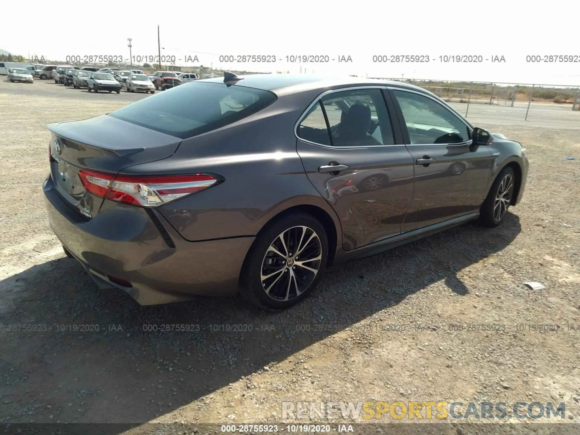 4 Photograph of a damaged car 4T1J31AK9LU015087 TOYOTA CAMRY 2020