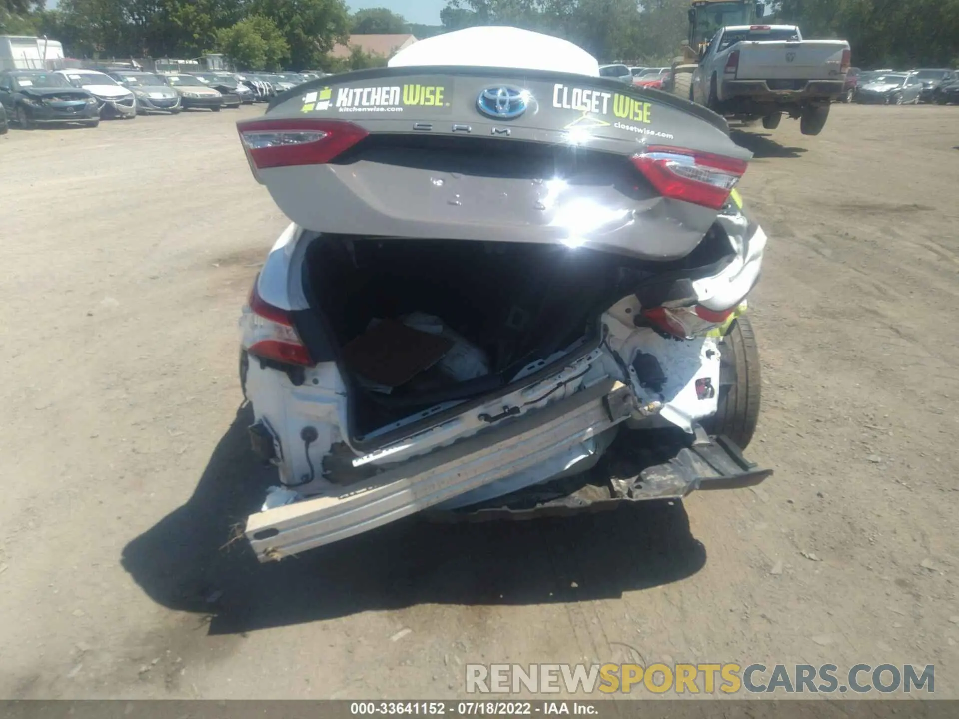 6 Фотография поврежденного автомобиля 4T1J31AKXLU539624 TOYOTA CAMRY 2020